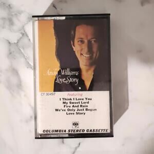 Andy Williams - love story - vintage cassette - Great Condition M/M